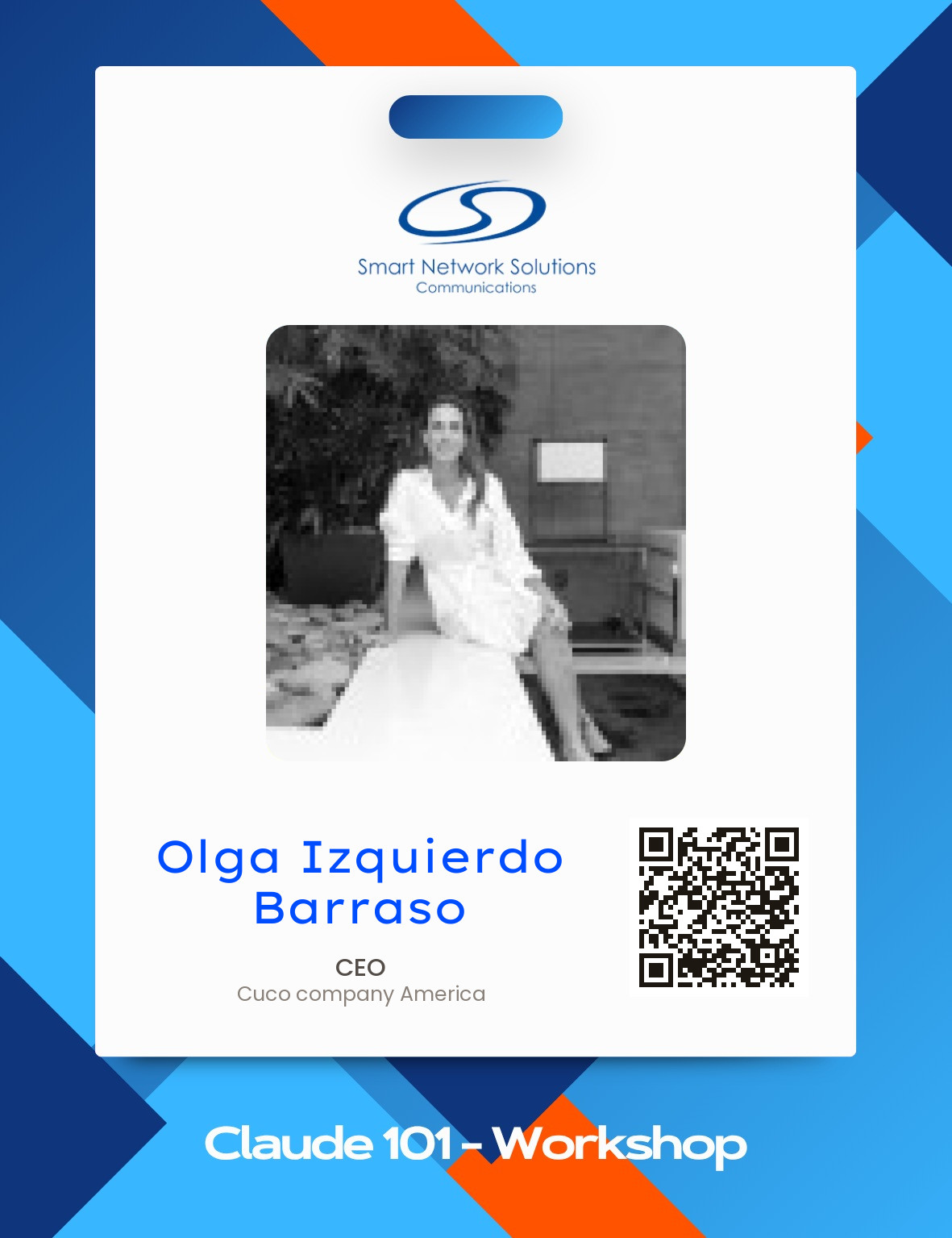 Olga Izquierdo Barraso badge